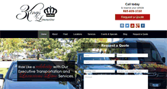 Desktop Screenshot of 3kingslimo.com